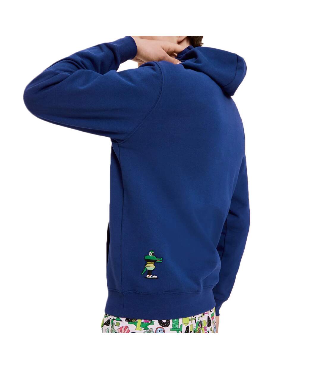 Sweat à capuche Marine Homme Lacoste SH0412