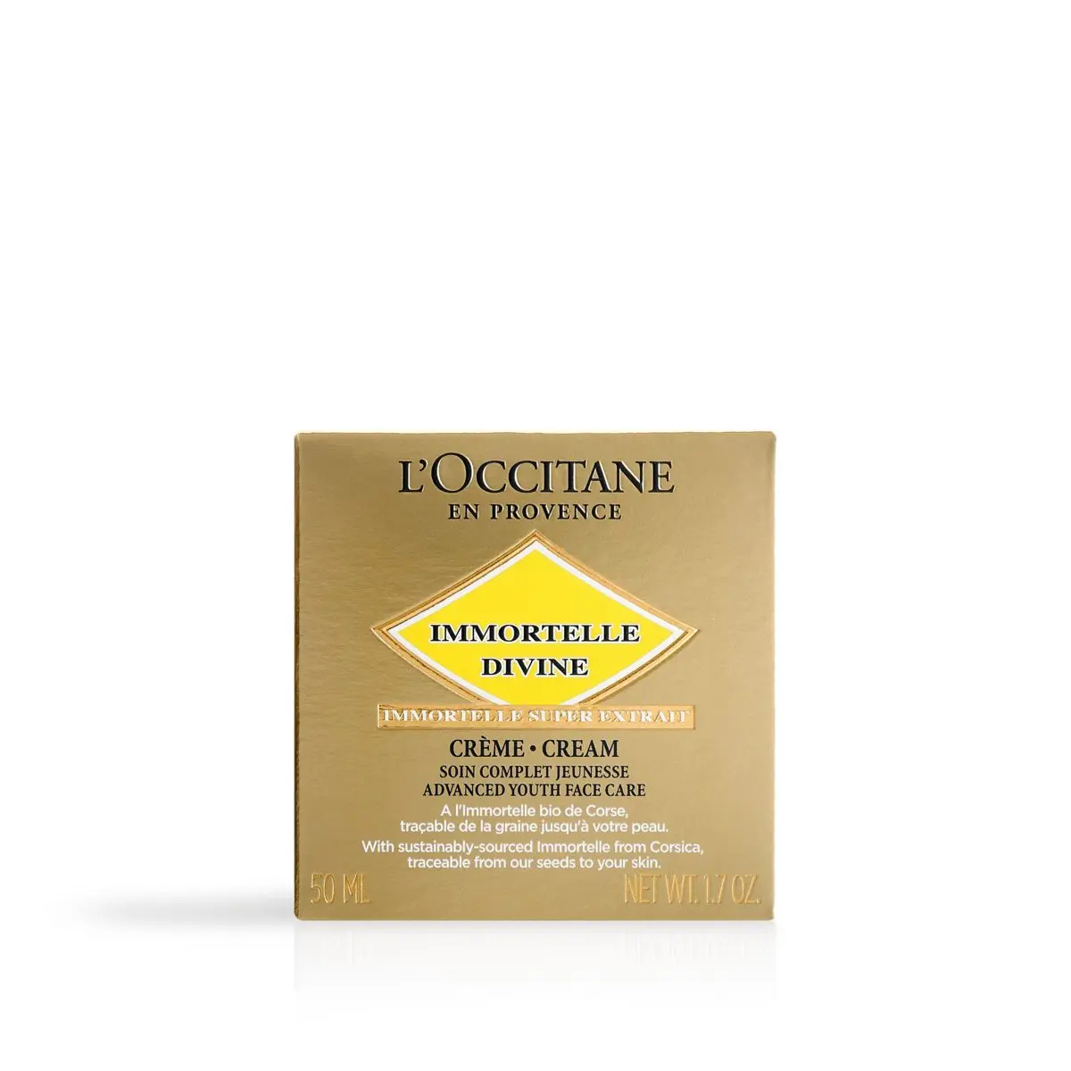 L'Occitane en Provence - Crème Visage Immortelle Divine- Soin de jour