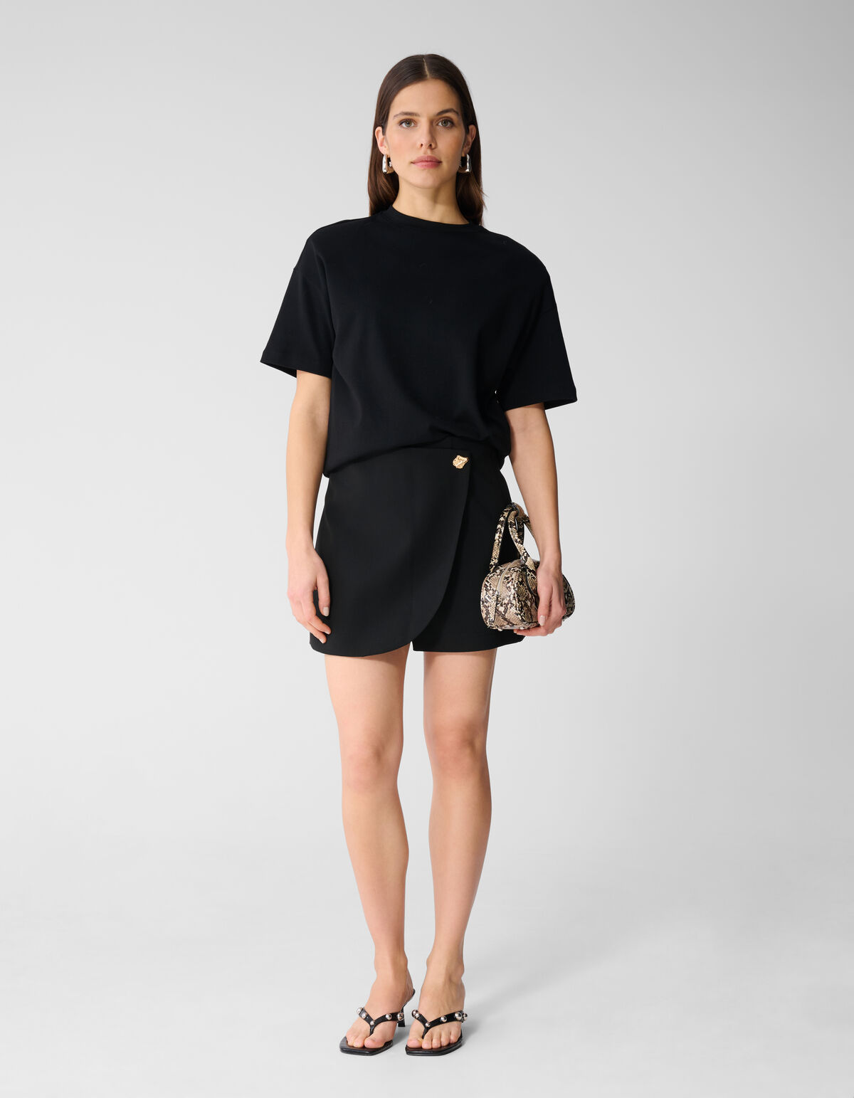 Mini Skort Zwart