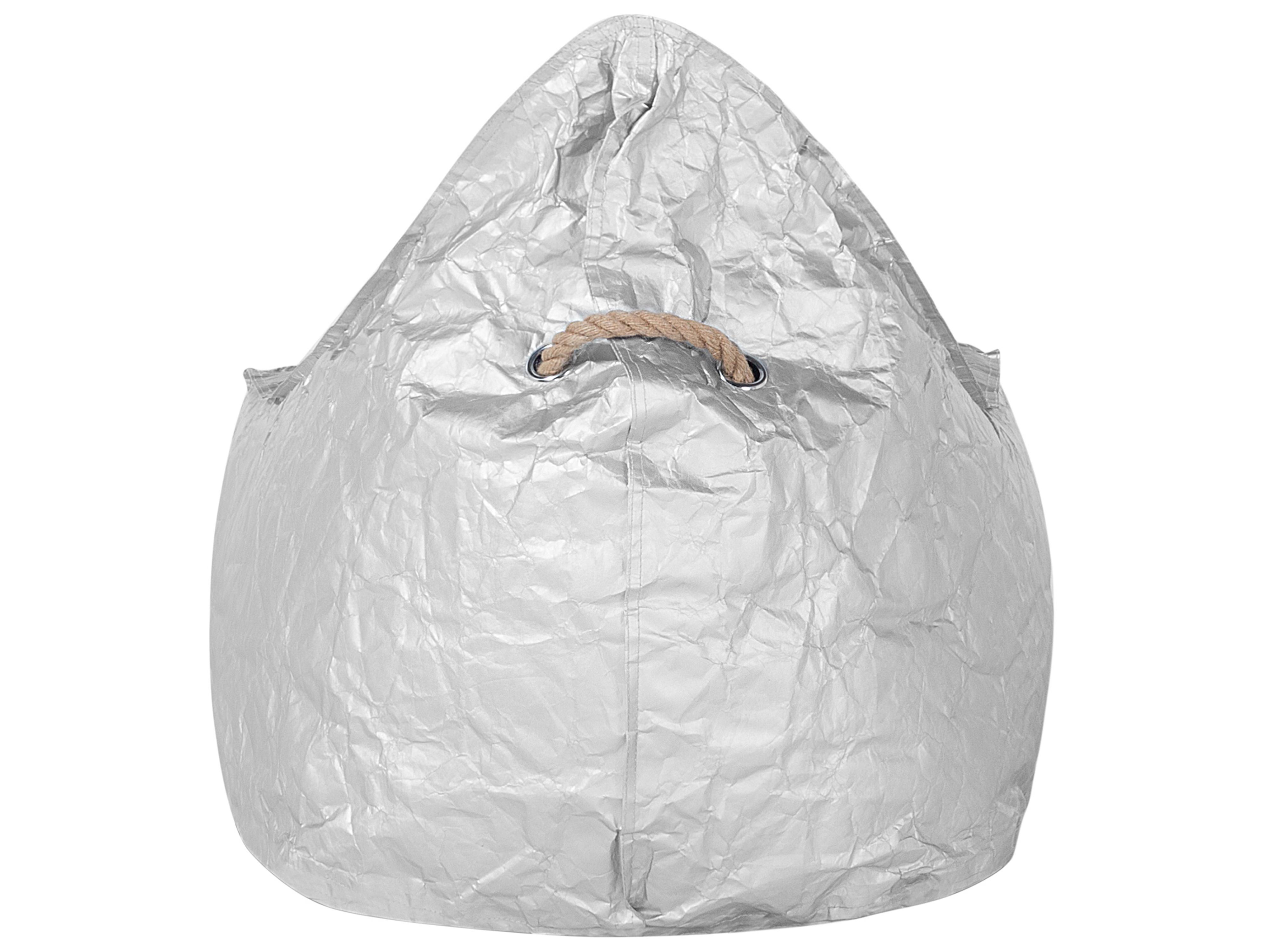 Zitzak 200 L DROP 63 cm 75 cm Zilver