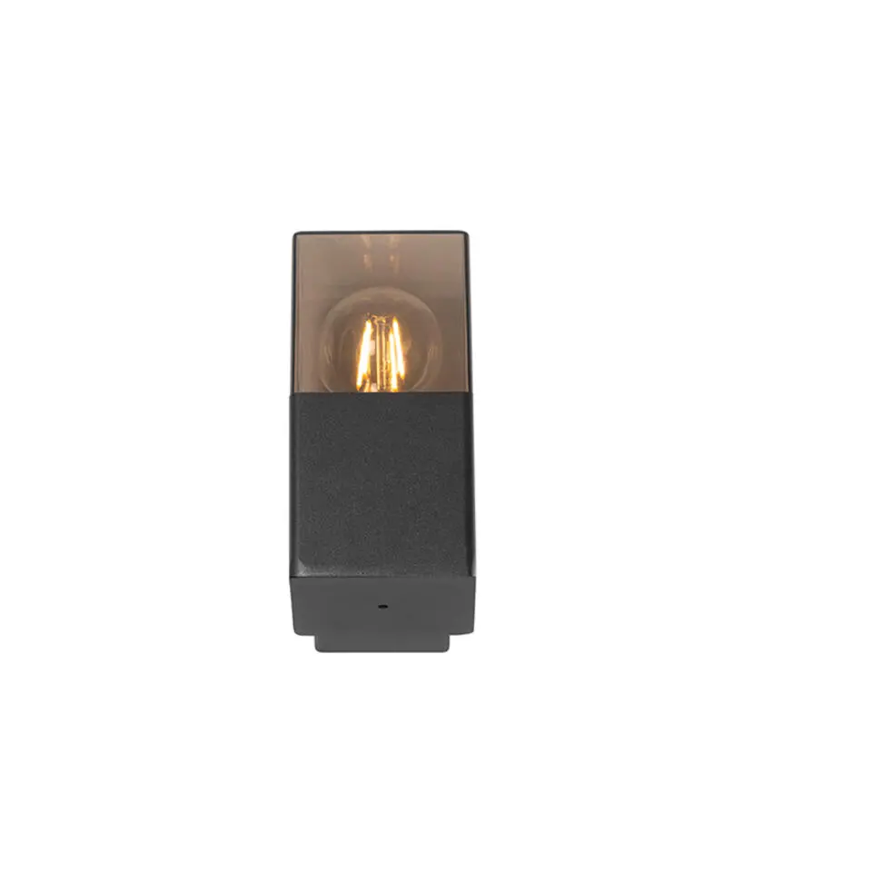 Qazqa wandlampen buiten denmark zwart e27