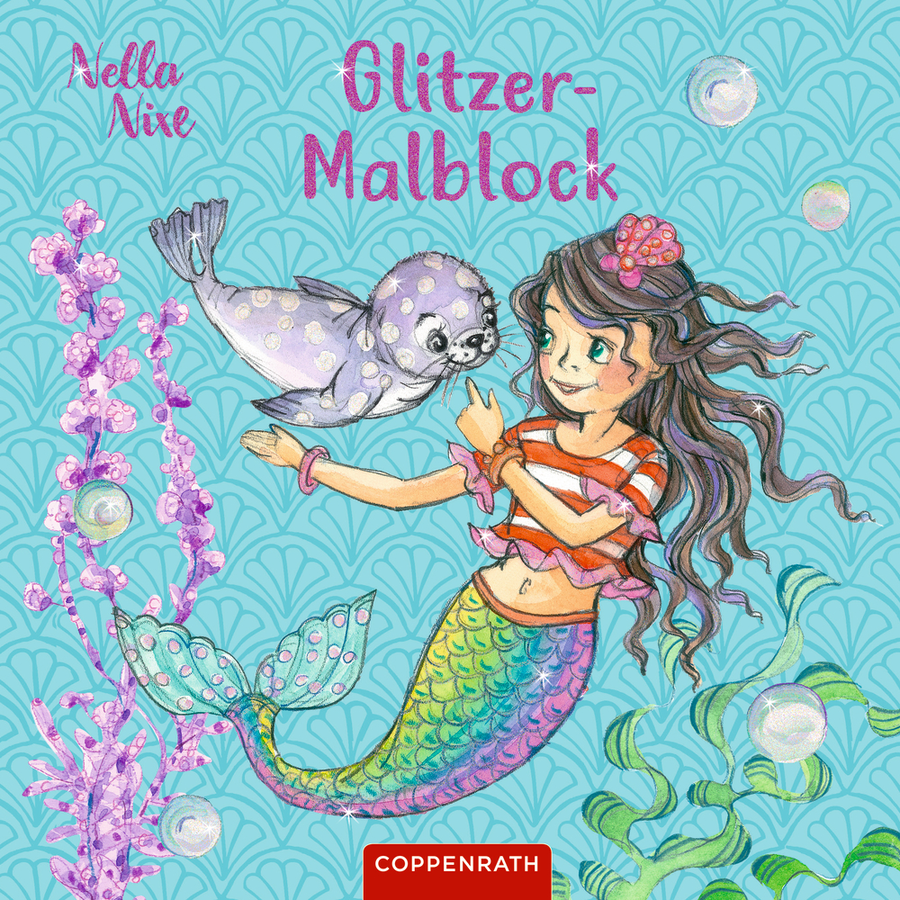 COPPENRATH Glitzer-Malblock - Nella Nixe