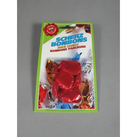 Erfurth 01511 Scherzartikel Pfefferbonbons, 3 Stück