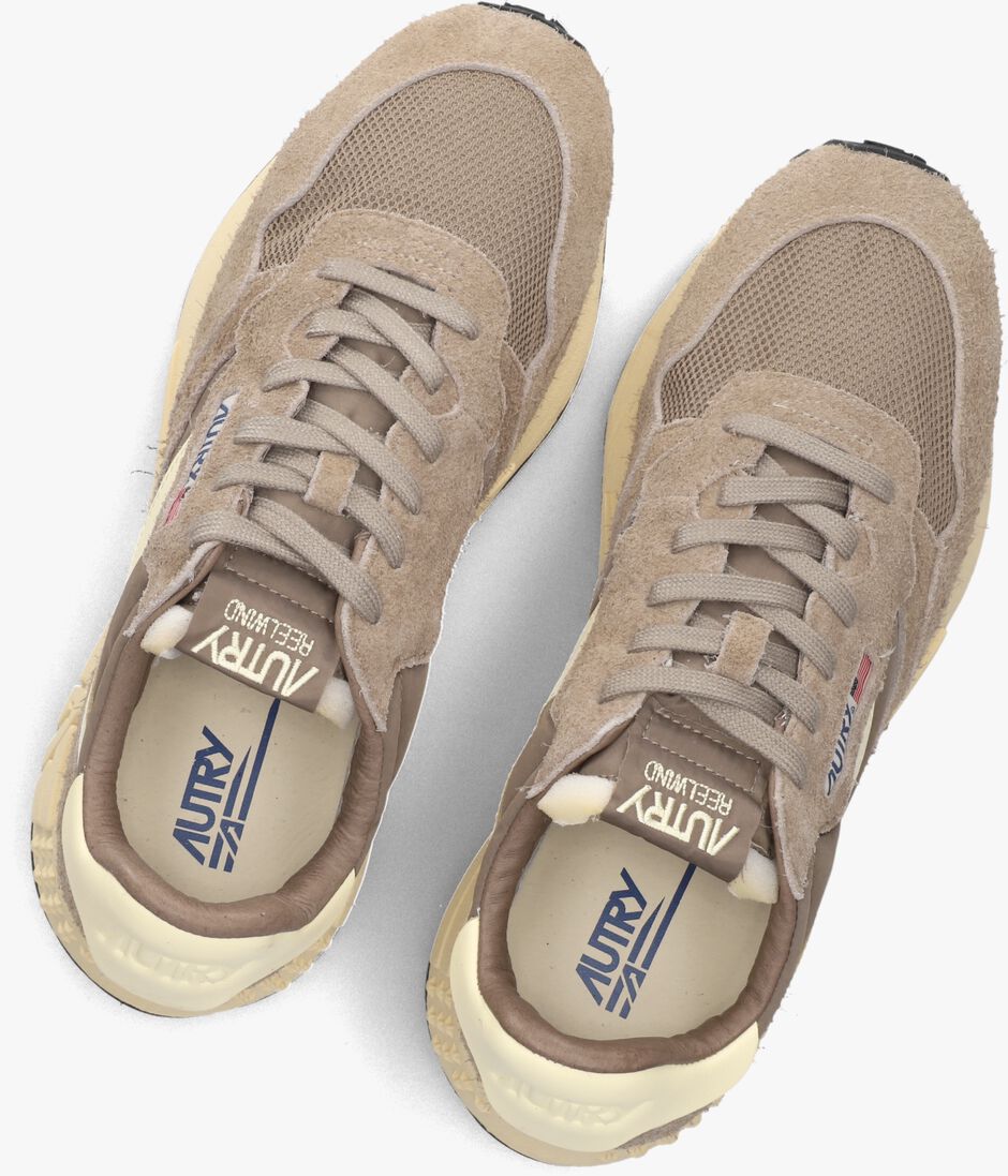 beige autry lage sneakers reelwind low man