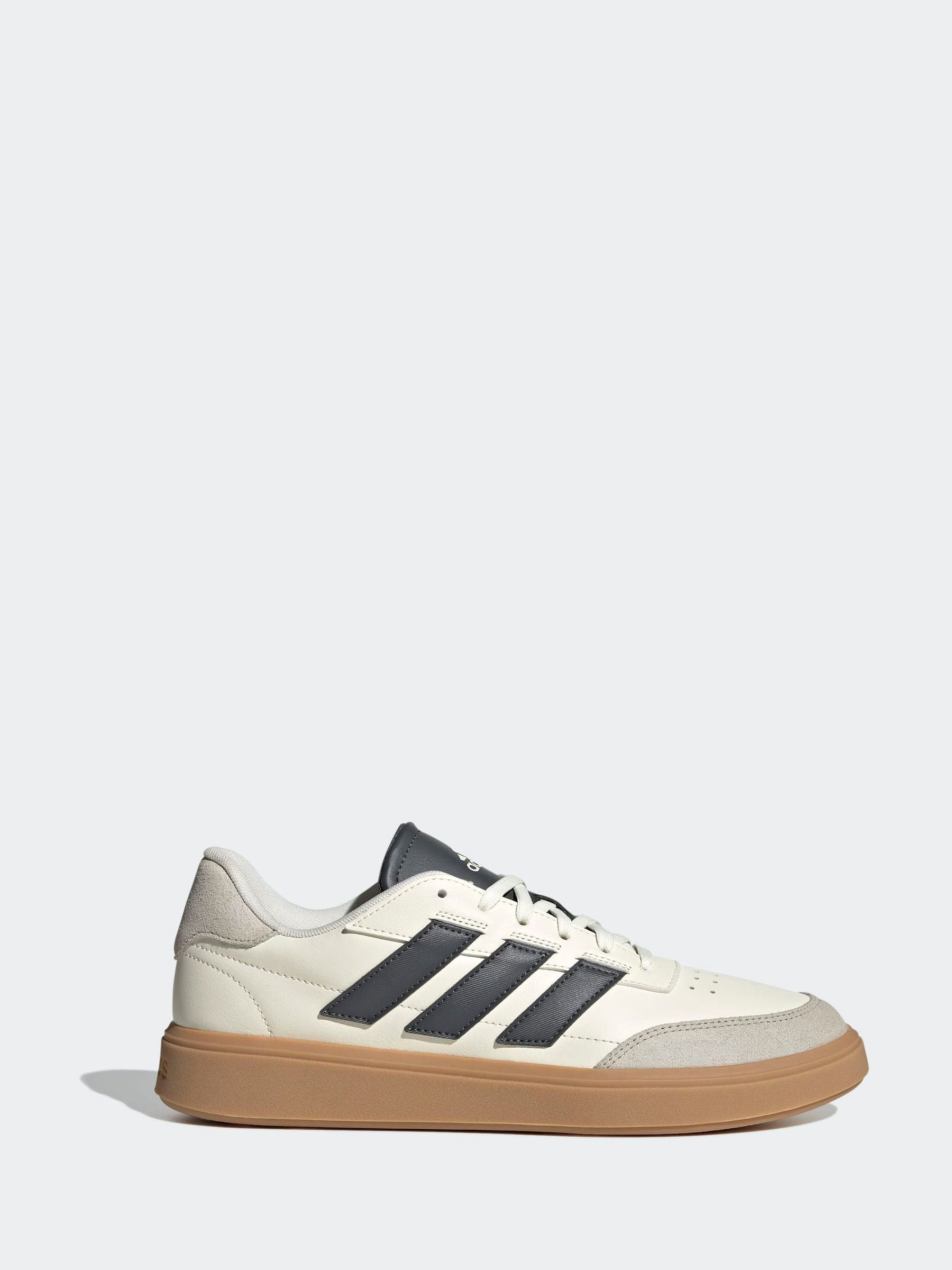 Wit - adidas Courtblock sneakers