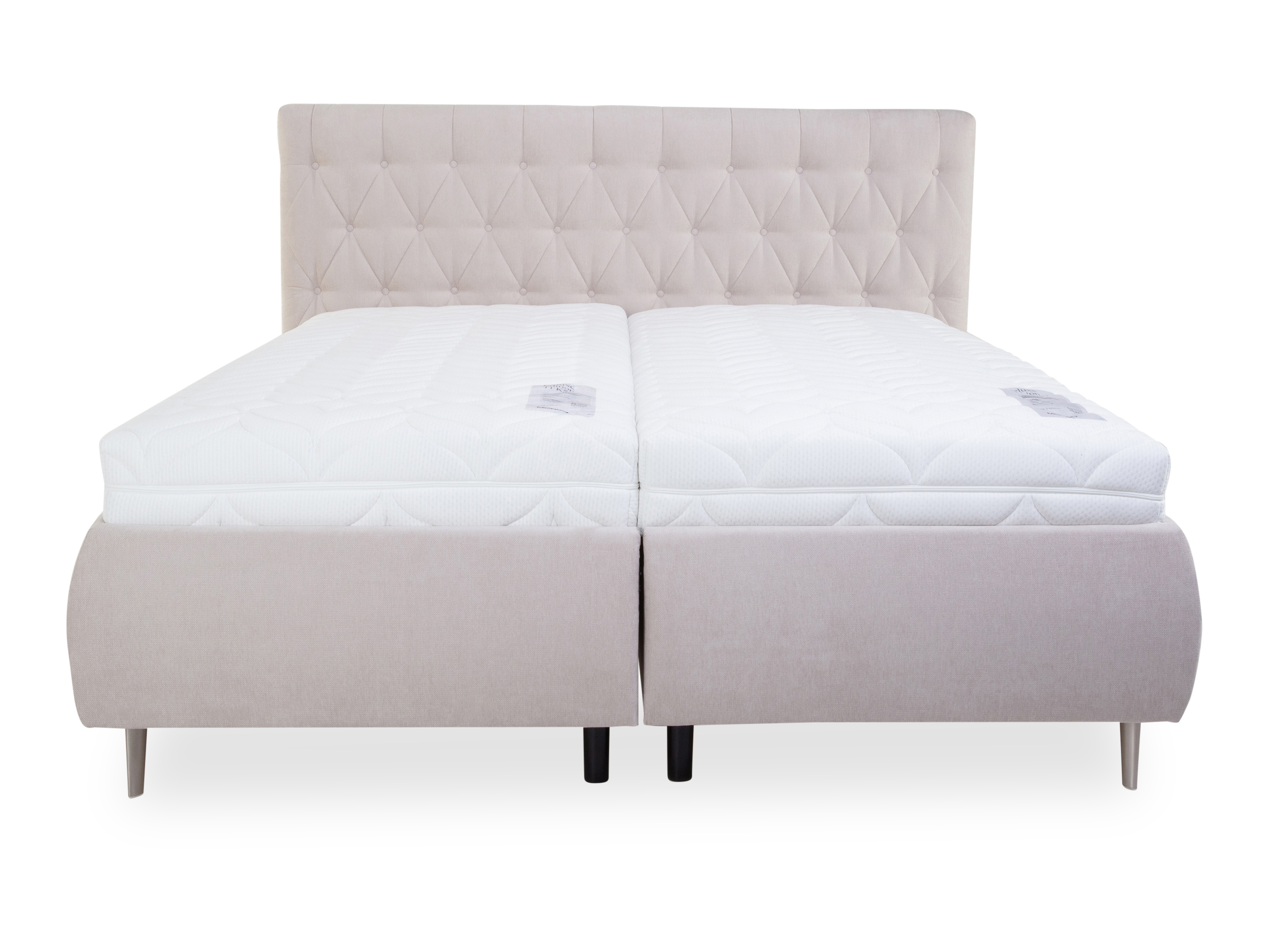 Polsterbett MONDO DELUXE 160X200 H2\/H2 rosa