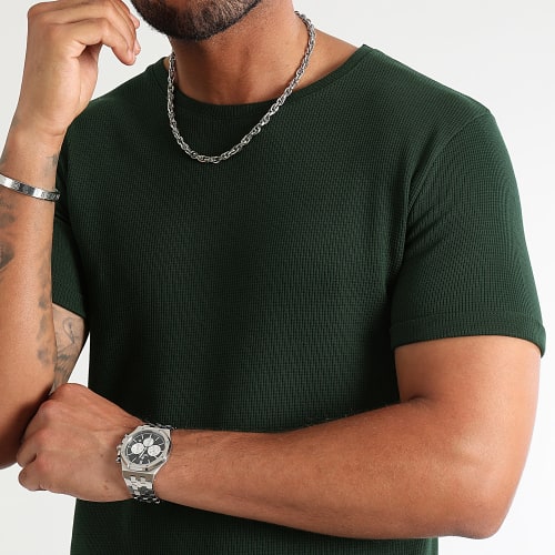 Tee Shirt Oversize 3026 Vert Bouteille