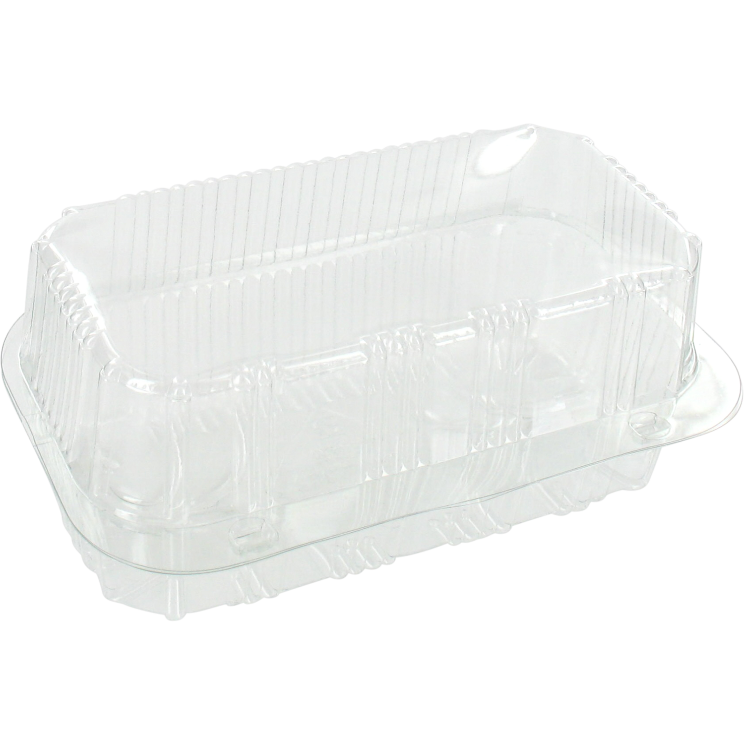 Blister, gebaksdoos, PET, 165x80x80mm, transparant