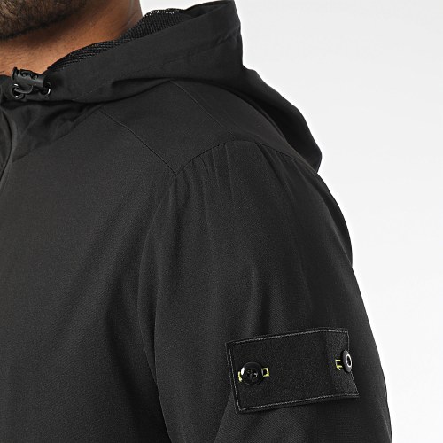 Ensemble Veste Zippée Et Pantalon Cargo Noir