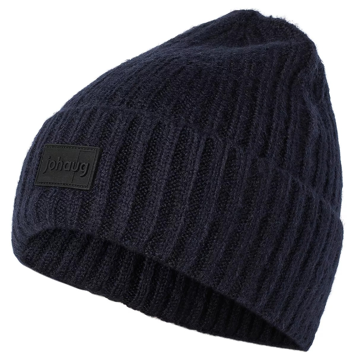 Lit Woolmix Beanie Dame Dark Blue