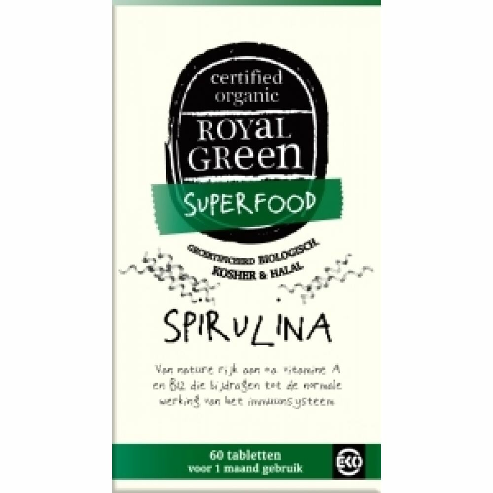 Royal Green Superfood Spirulina60 tabletten