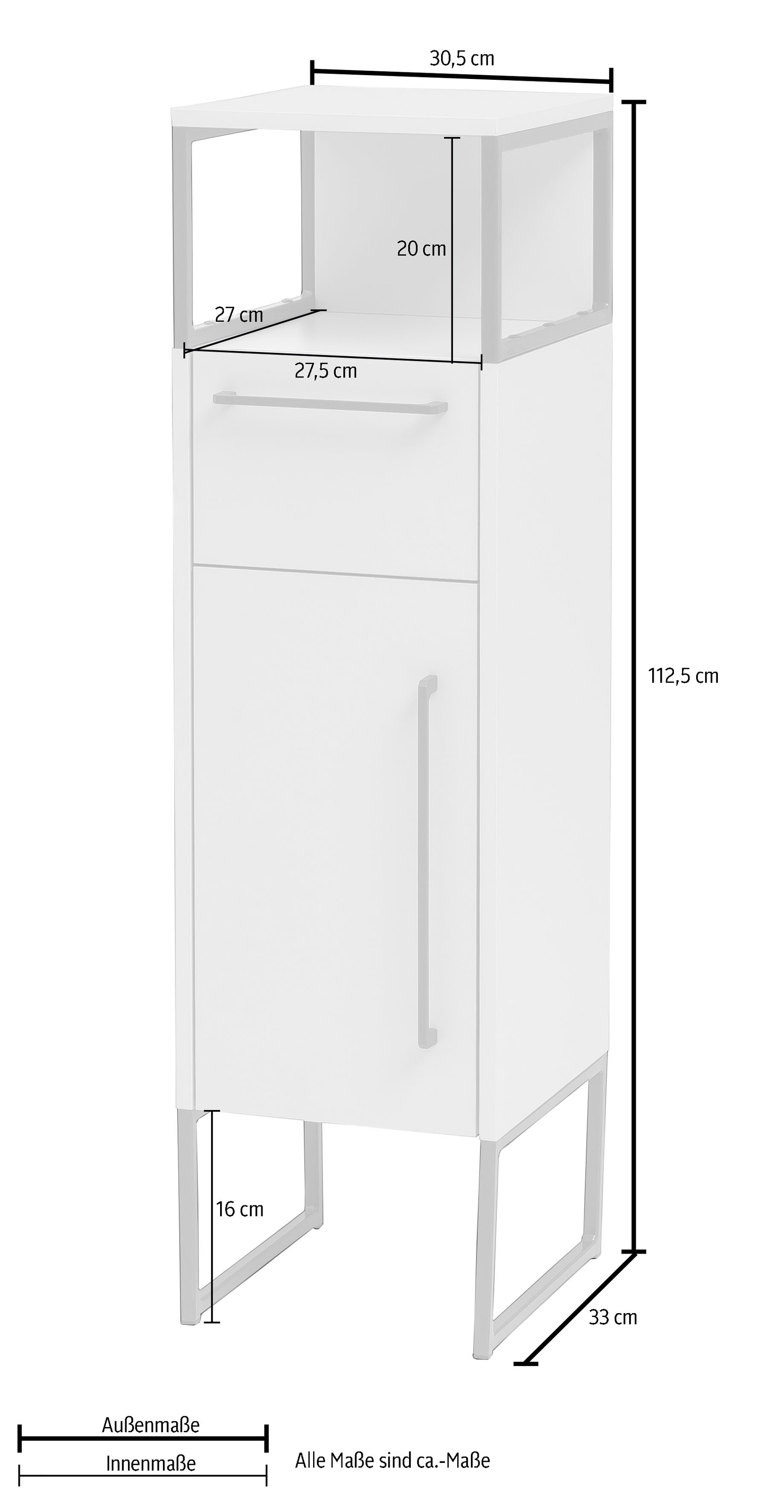 Schildmeyer Midischrank »Limone«