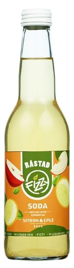 Råstad Fizzy Soda Sitron og Eple