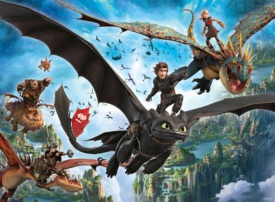 Ravensburger Dragons XXL Puslespill 150 Brikker