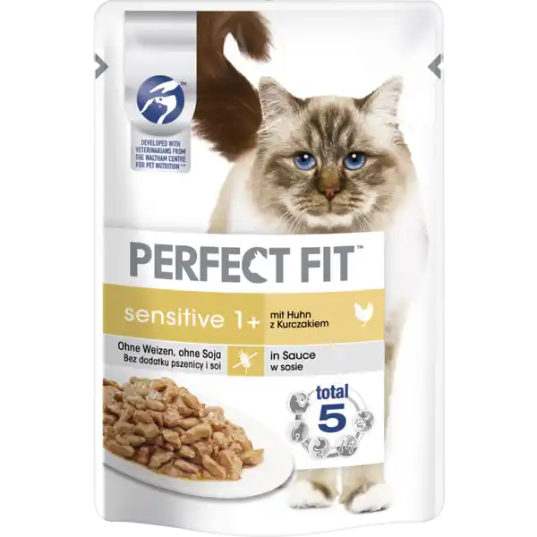 Katzen Nassfutter Sensitive mit Huhn