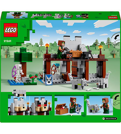 LEGO? Minecraft - Ulveh?jborgen 21261 - 312 Dele