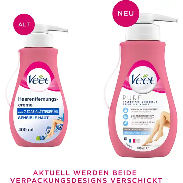 Haarentfernungscreme Körper & Beine Sensible Haut