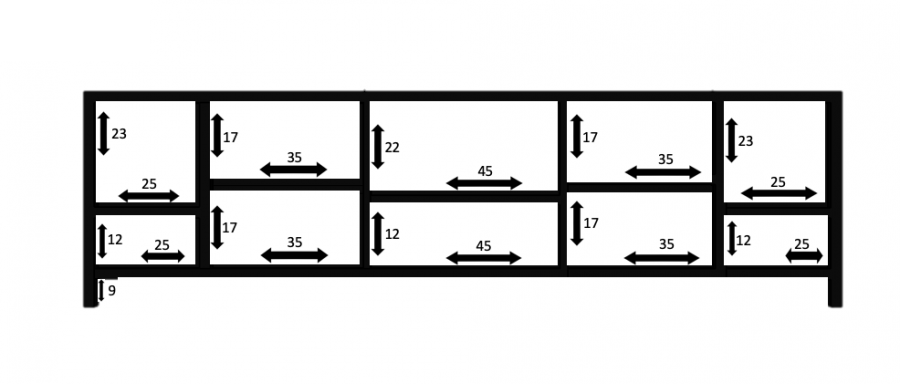 Tv meubel Sevilla 180 cm