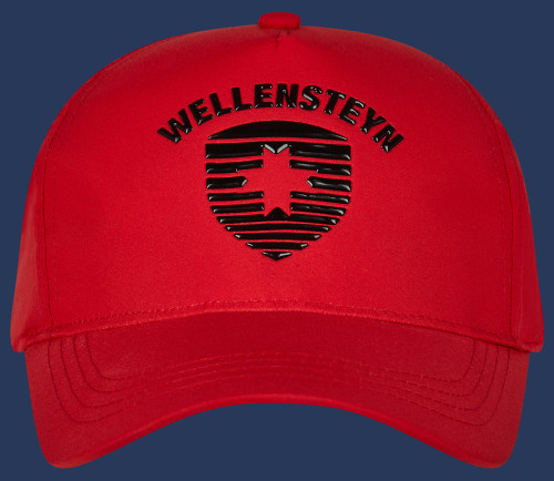 Stripe Cap MoSoDuHiTec, Red/Black