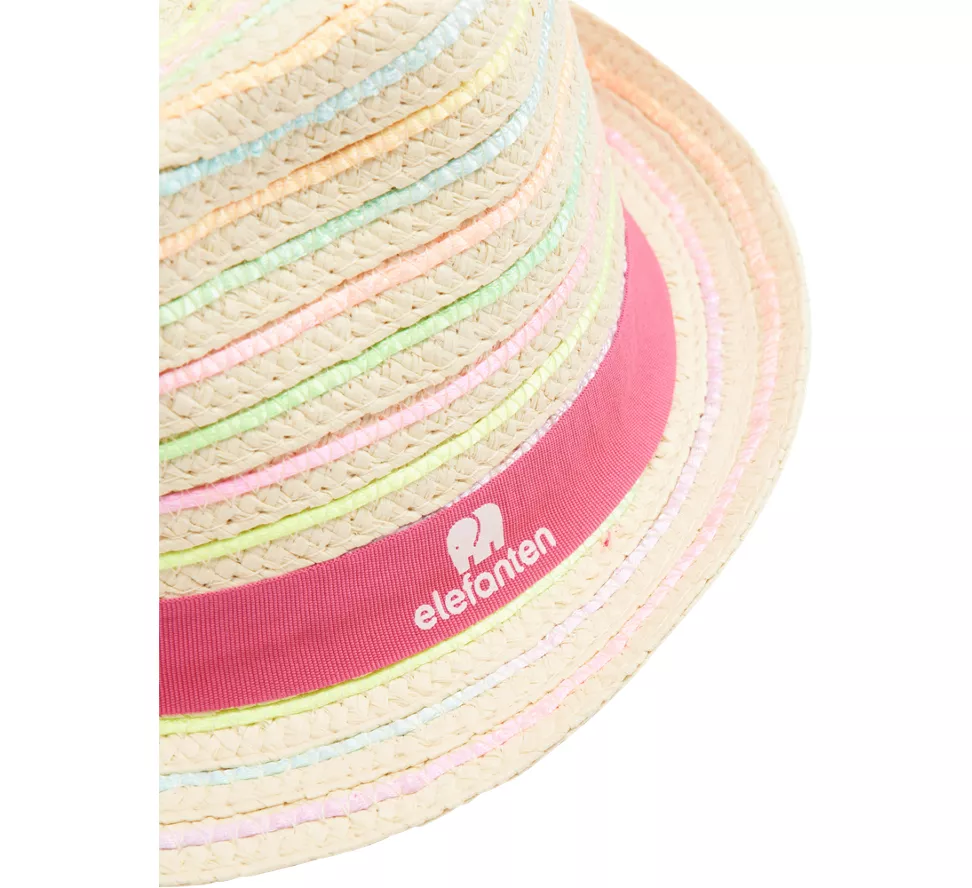 Stroh-Hut - multicolor