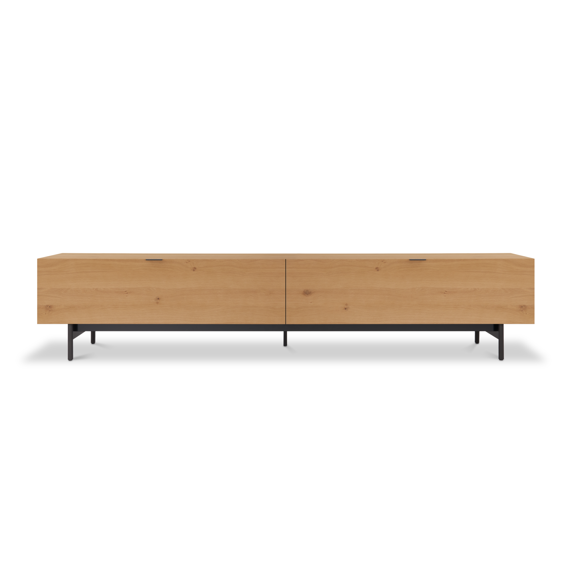 Tv meubel Woody met onderstel en klep 240 eiken