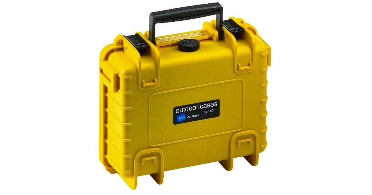 B&Woutdoor.case type 500 SI koffer  (Geel)