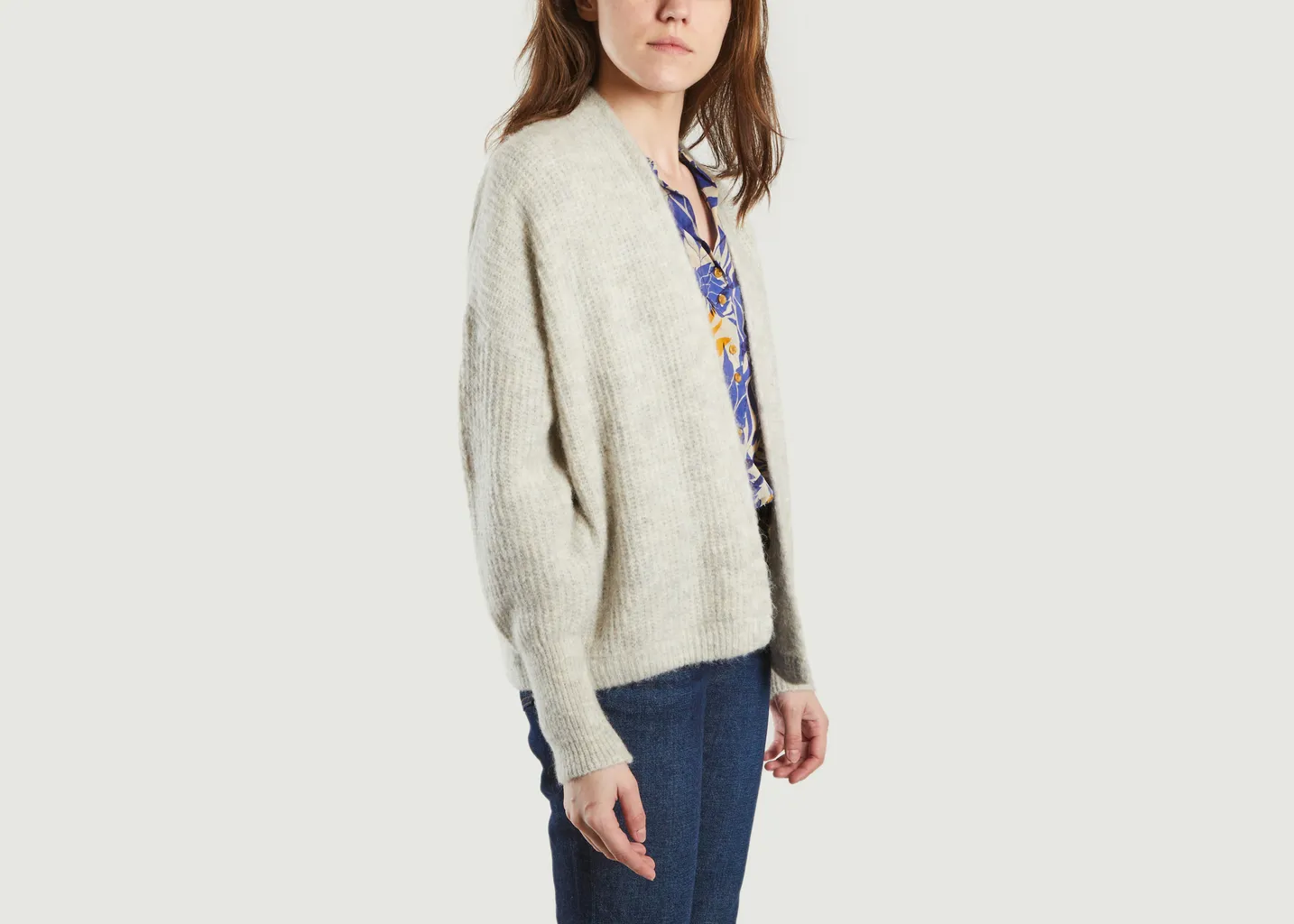 Gilet ouvert ample East American Vintage