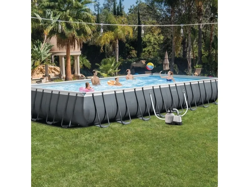 Intex 26680, Pool salt chlorinator, Hvid, Plast, Pool over jorden, Rund, Digital