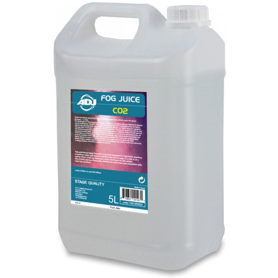 ADJ Fog Juice CO2 5 liter rookvloeistof