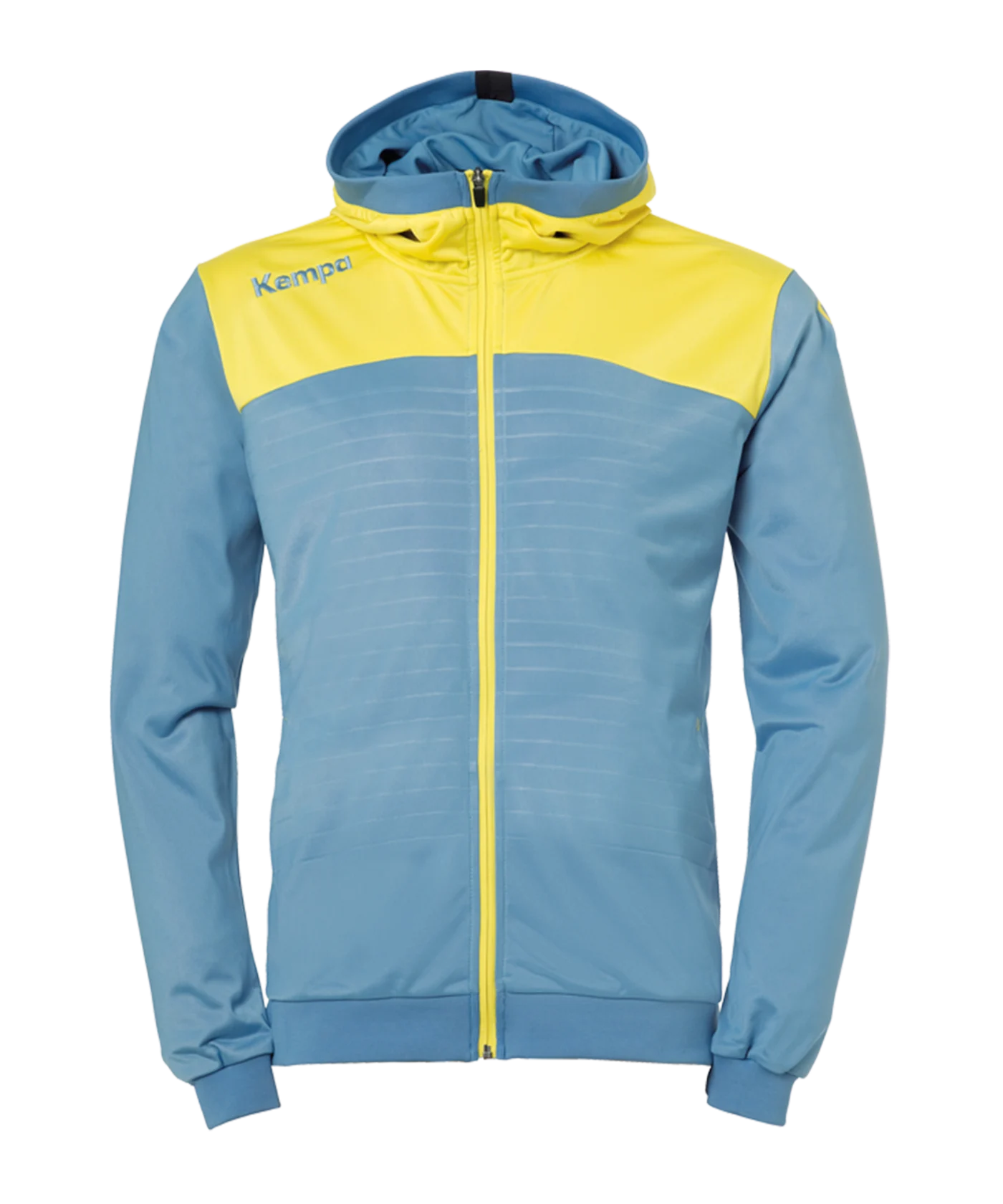 Kempa Emotion 2.0 Kapuzenjacke Hellblau Gelb F14