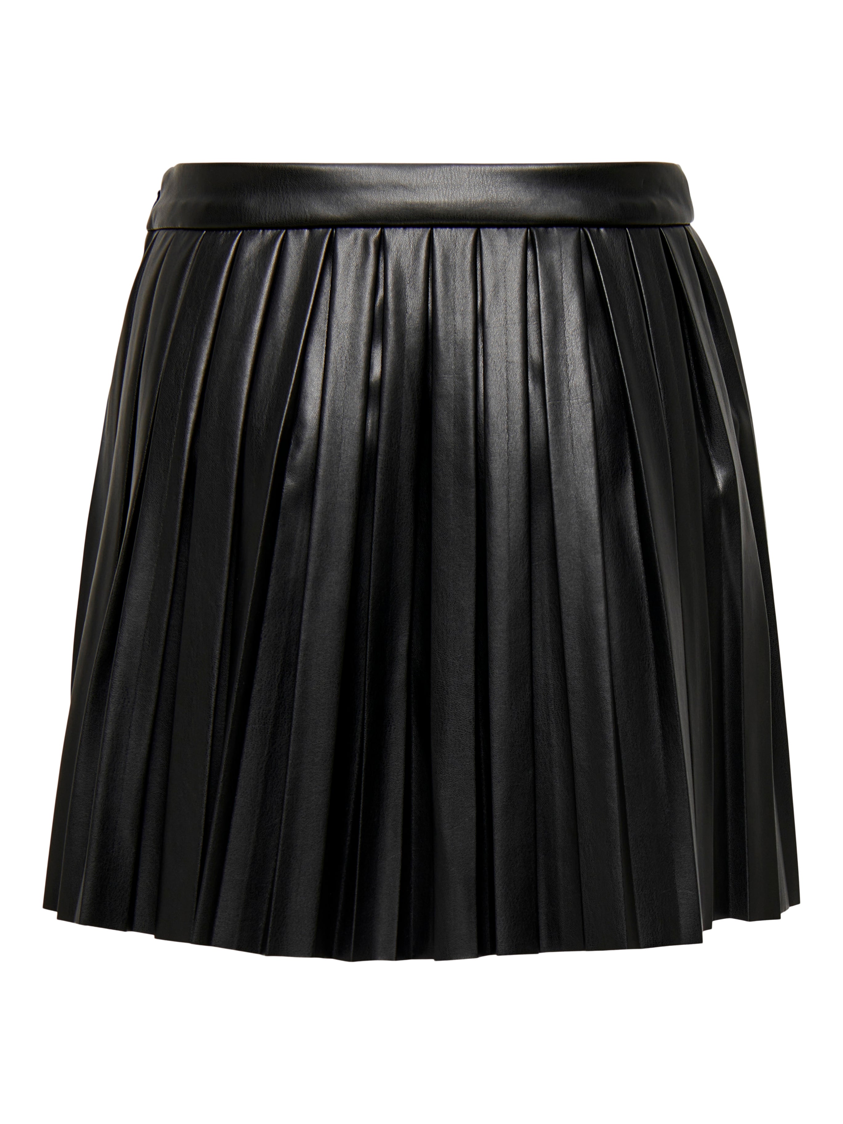 ONLTANA Kunstlederrock Black