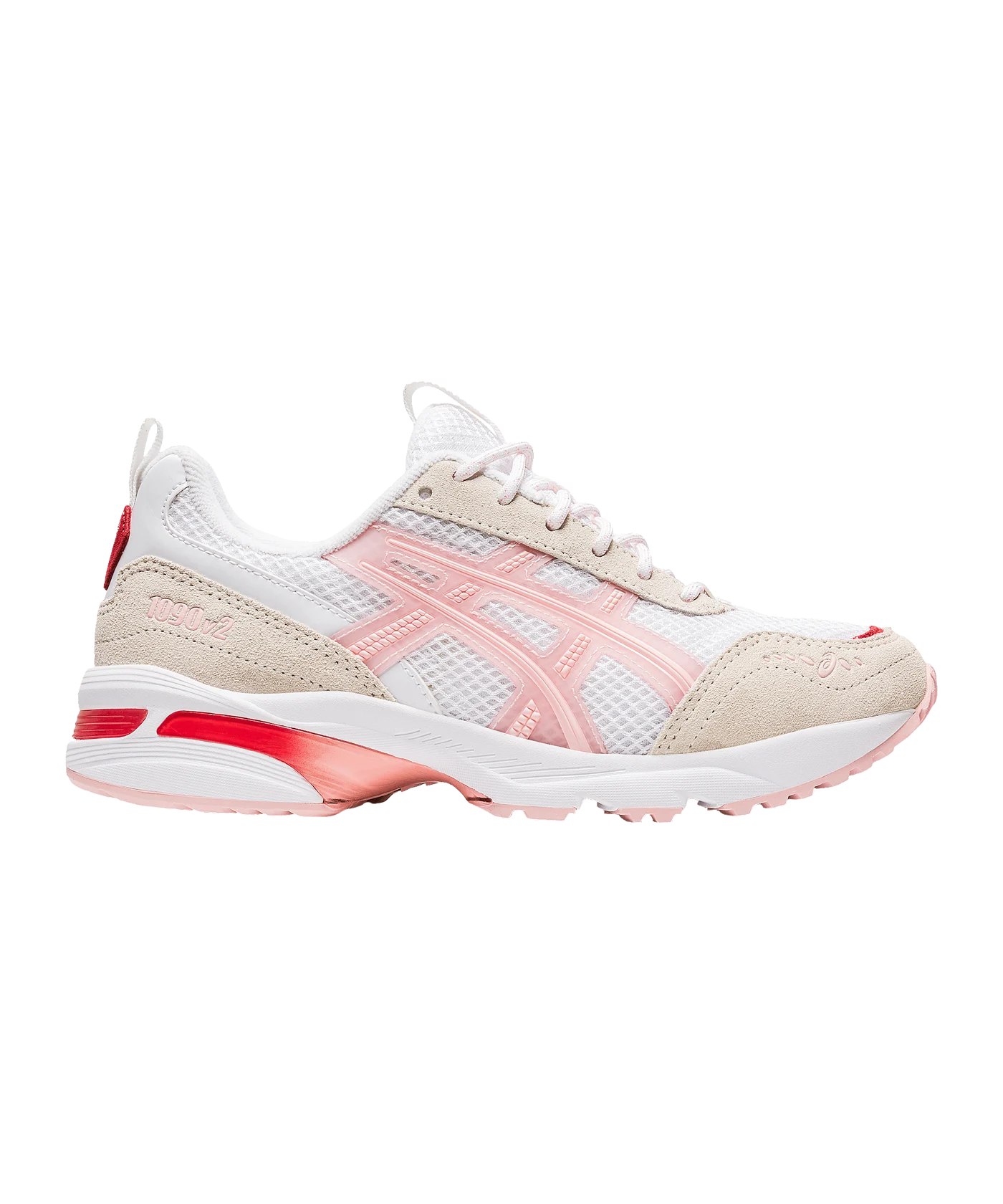 Asics Gel-1090v2 Damen Weiss Rosa