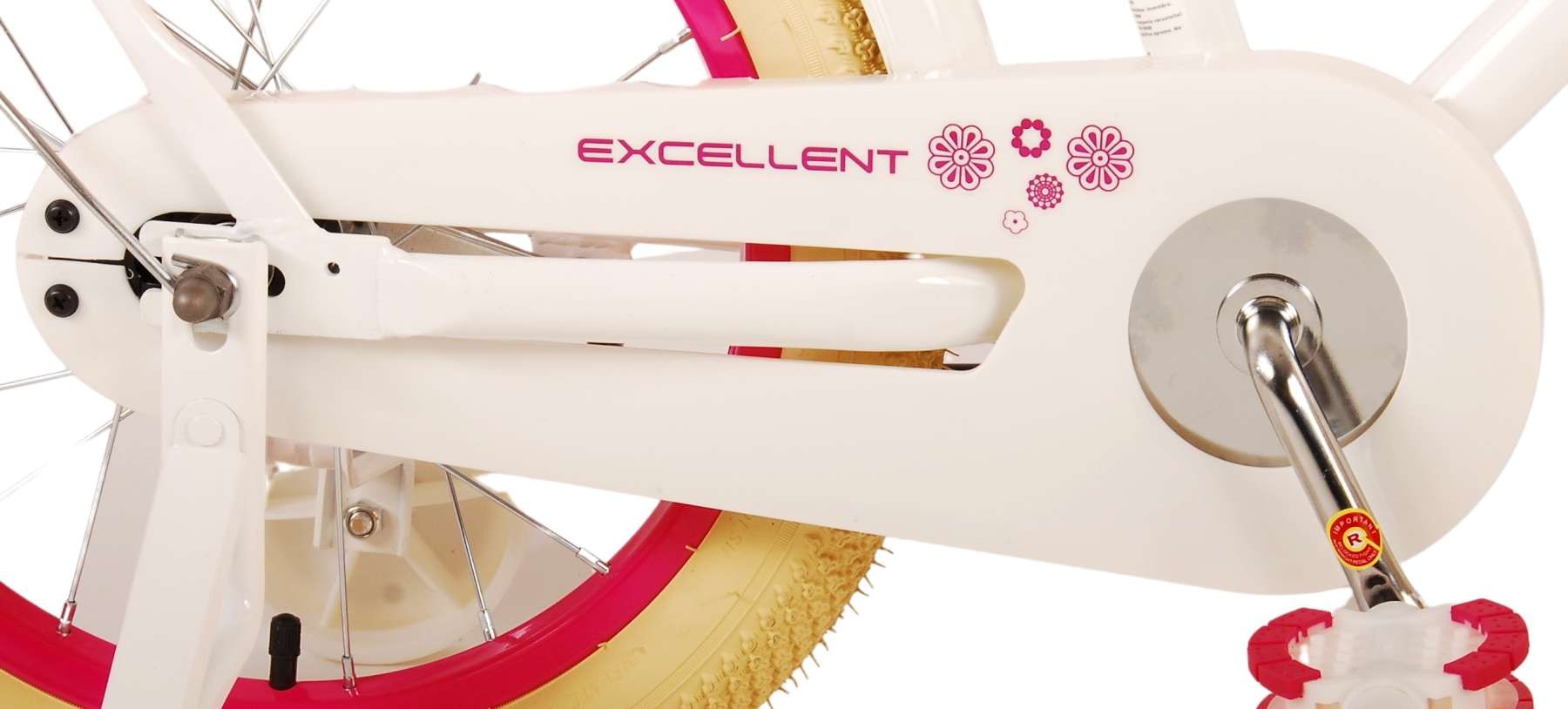 Volare - Børnecykel 16'' - Excellent White