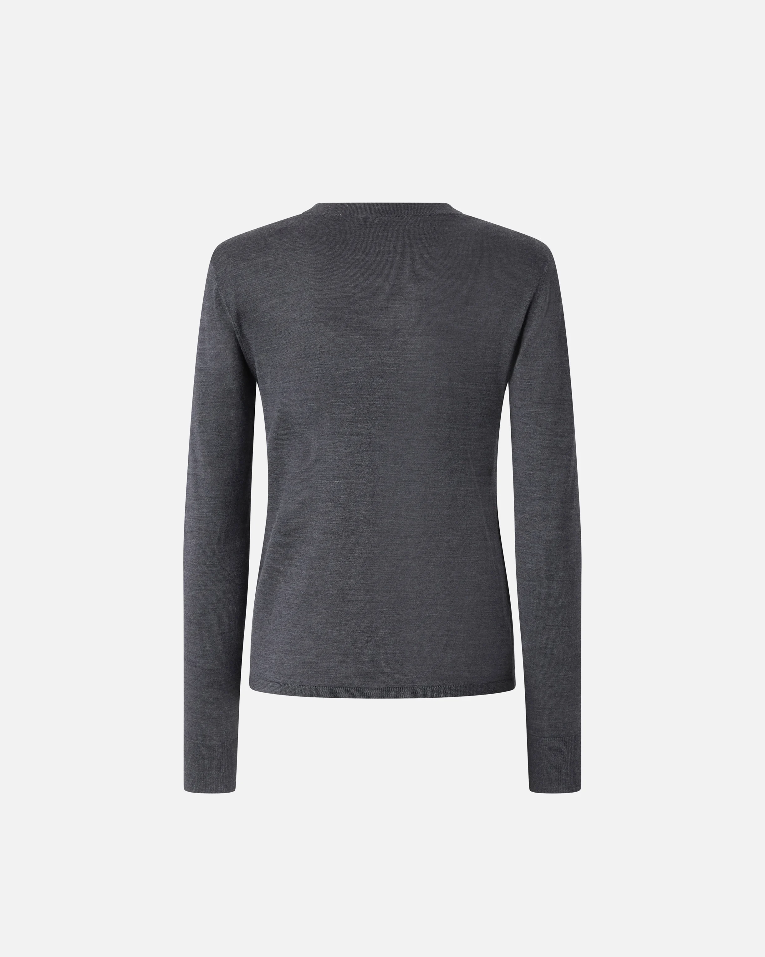 Cardigan à col v extra-fine | Gris