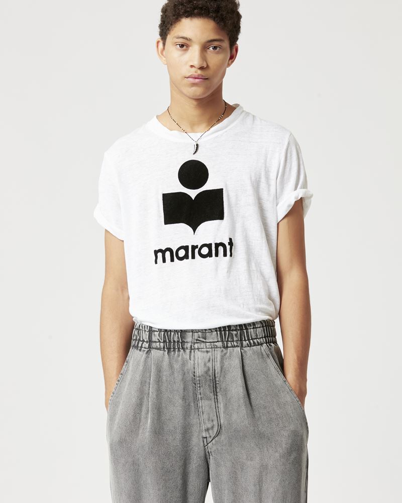 TEE-SHIRT EN LIN À LOGO KARMAN