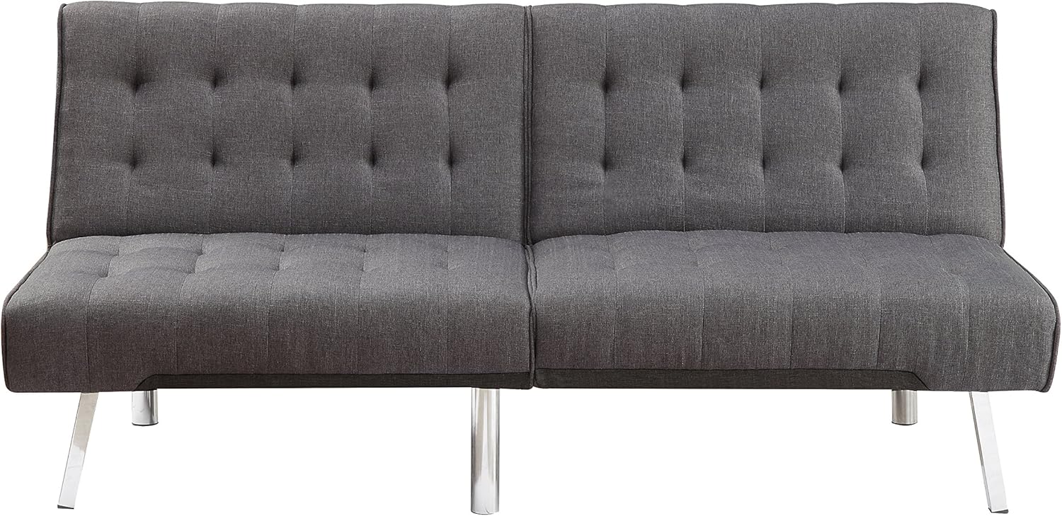 Atlantic Home Collection Schlafsofa, Stoff, Grau