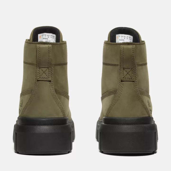 Bota Greyfield feminina na cor verde.