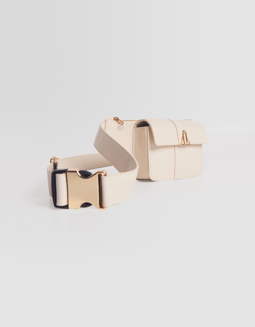 Bolsa de cintura com detalhes