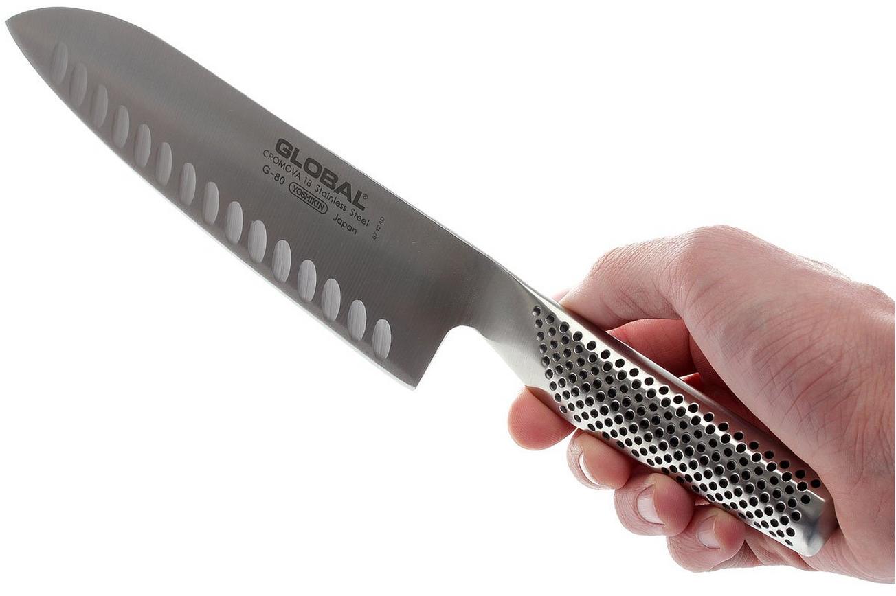 Global G80 santoku mes 18 cm