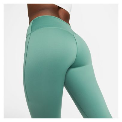 Collant Long Nike Dri-FIt Go Vert Femme