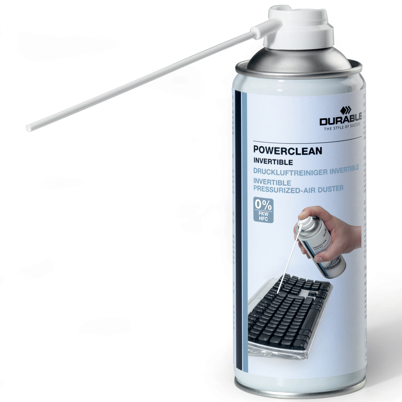 Durable Druckluftreiniger Powerclean Invertible, 0.2 l