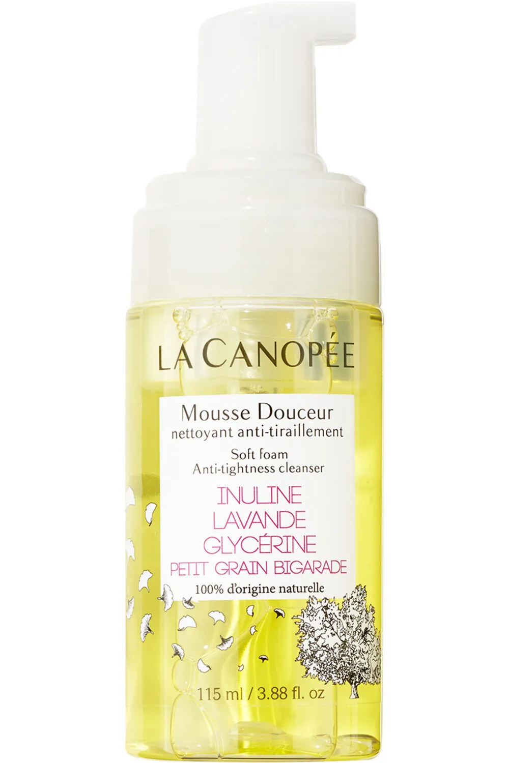 La Canopée Mousse douceur nettoyant anti-tiraillement rechargeable-115 ml