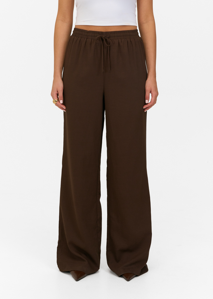Annelieke broek choco bruin