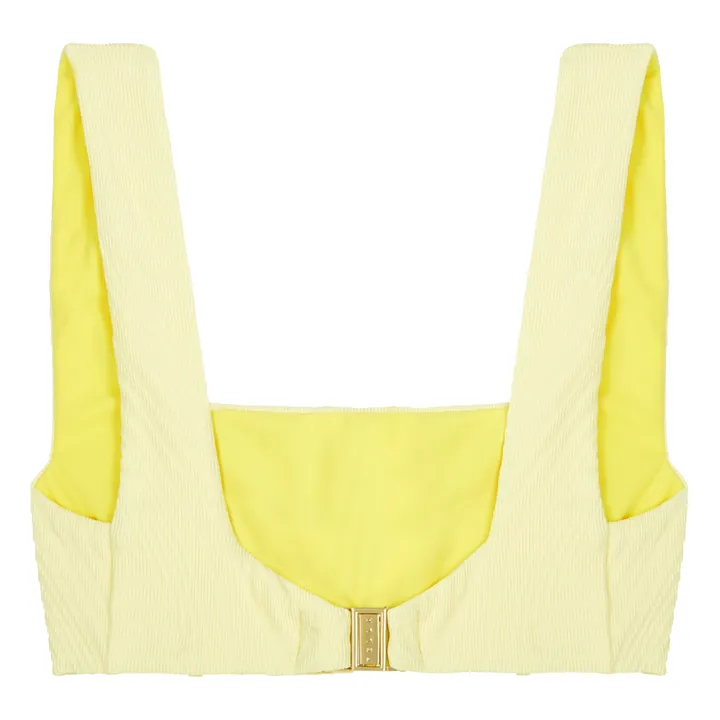 Fella Swim Haut de Maillot Franco Texturé | Jaune
