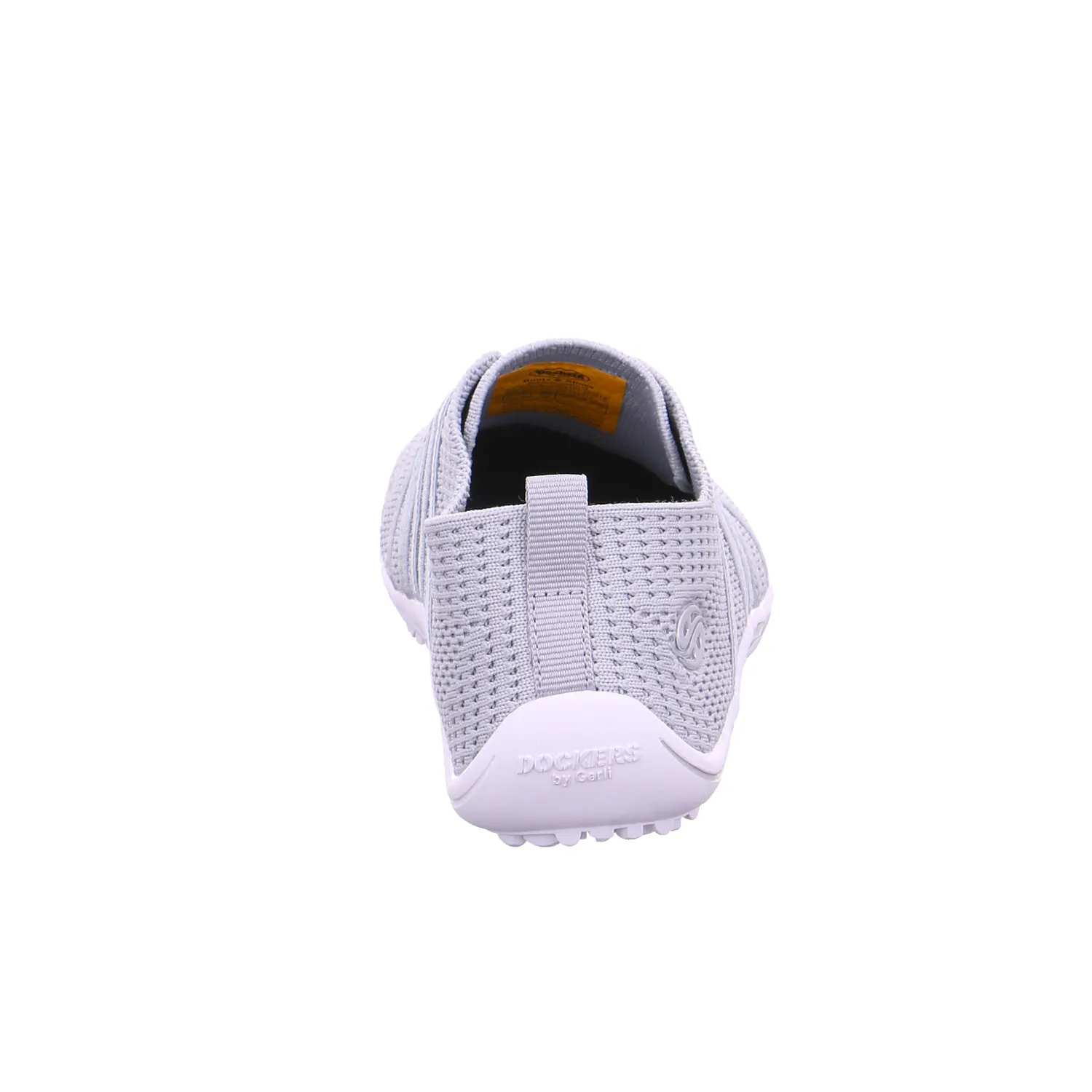 DOCKERS Barfussschuh Hellgrau Textil  Barfuss-Schuh