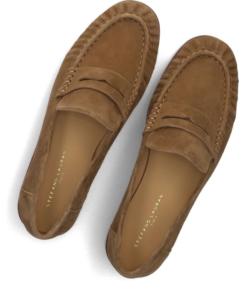 STEFANO LAURAN Loafers Dames Dk2805 Maat: 43 Materiaal: Suède Kleur: Bruin
