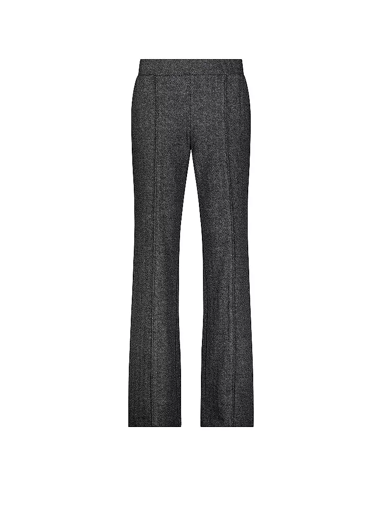 MONARI Hose Wide Leg Fit  schwarz