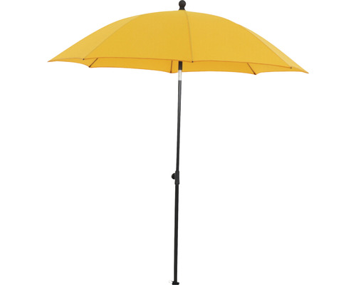 City center paalparasol Siena Garden antraciet/geel