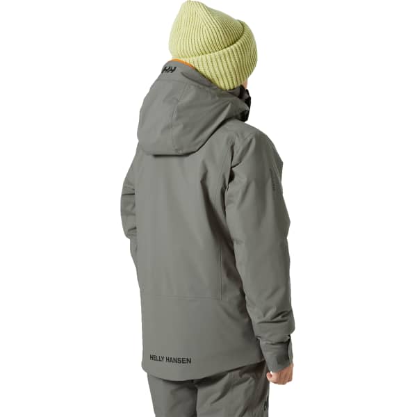 Veste de ski HELLY HANSEN JR ALPHA JKT CONCRETE