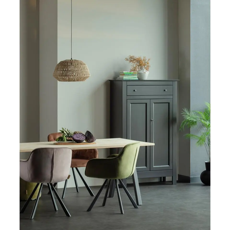 WOOOD Tablo Tafelblad - Eiken - 200x2,4x90